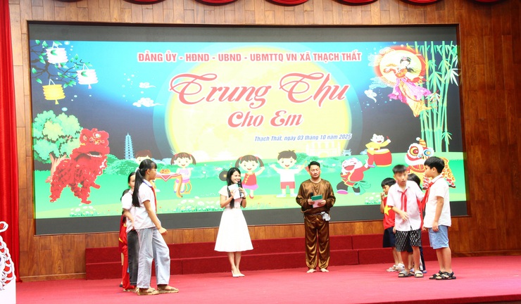 Xã Thạch Thất tổ chức Chương trình Trung thu cho em năm 2025- Ảnh 43.