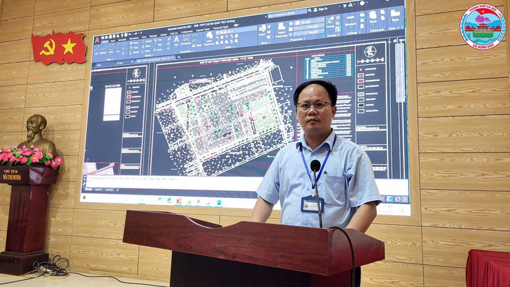 HỘI NGHỊ THÔNG BÁO KẾ HOẠCH THU HỒI ĐẤT, BỒI THƯỜNG, HỖ TRỢ, TÁI ĐỊNH CƯ DỰ ÁN TRƯỜNG THPT CAO BÁ QUÁT – QUỐC OAI- Ảnh 4.