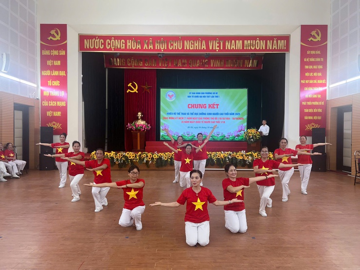 Phường Bồ Đề tổ chức giải thể thao dành cho người cao tuổi trong khuôn khổ Đại hội Thể dục thể thao lần thứ I - Ảnh 6.