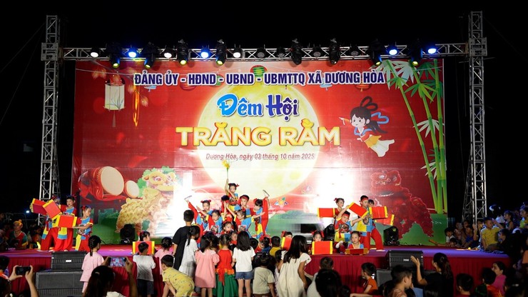 Xã Dương Hoà tổ chức chương trình “Đêm hội trăng Rằm” năm 2025- Ảnh 4.