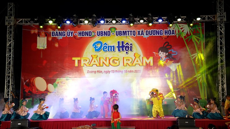 Xã Dương Hoà tổ chức chương trình “Đêm hội trăng Rằm” năm 2025- Ảnh 6.
