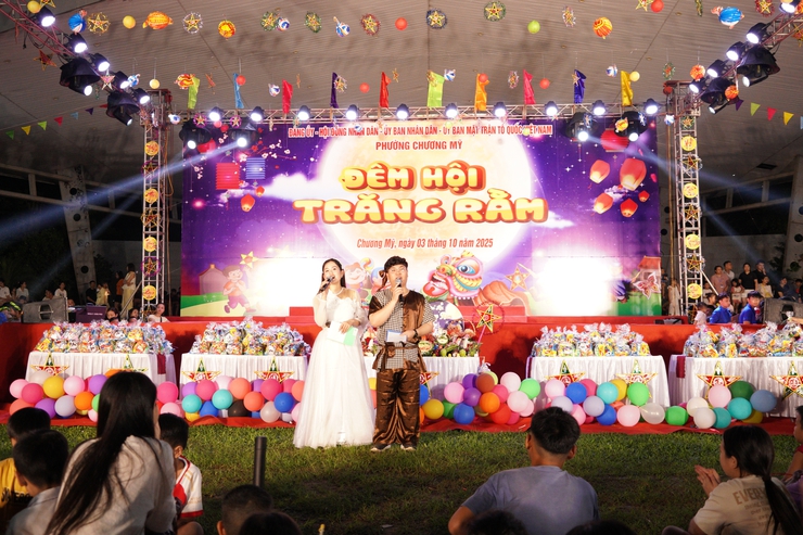 Rộn ràng Đêm hội trăng rằm tại phường Chương Mỹ- Ảnh 8.