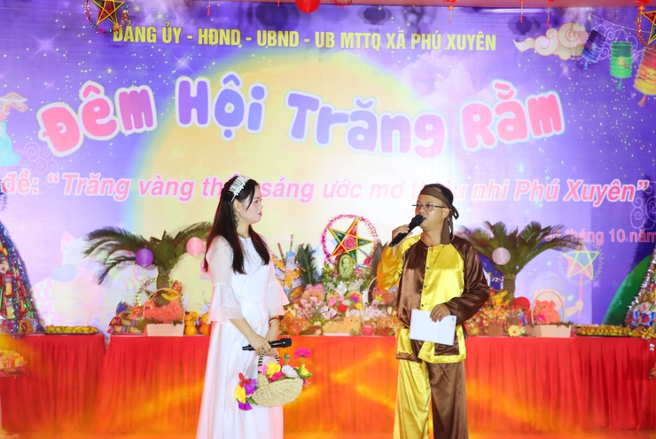 Đêm hội trăng rằm “Thắp sáng ước mơ thiếu nhi Phú Xuyên”- Ảnh 3.
