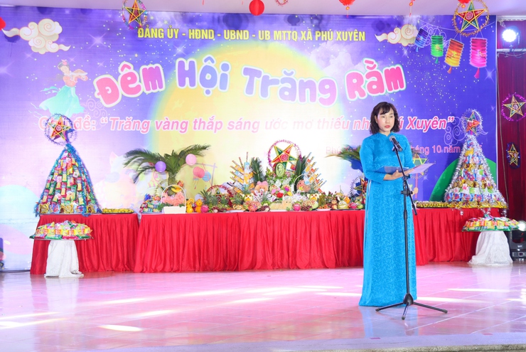 Đêm hội trăng rằm “Thắp sáng ước mơ thiếu nhi Phú Xuyên”- Ảnh 5.