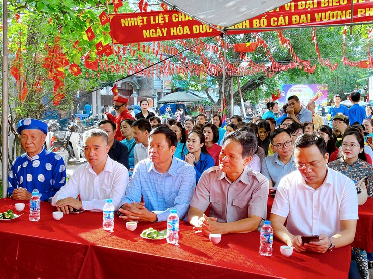 1237 năm Ngày hoá Bố Cái Đại Vương Phùng Hưng: Gìn giữ và phát huy giá trị văn hóa lịch sử- Ảnh 2.