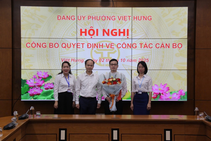 CÔNG BỐ: Quyết định Phó Ban Xây dựng Đảng phường Việt Hưng- Ảnh 2.