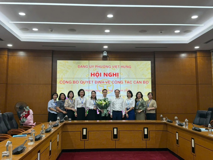 CÔNG BỐ: Quyết định Phó Ban Xây dựng Đảng phường Việt Hưng- Ảnh 4.