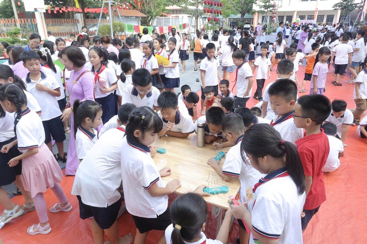 PHƯỜNG ĐÔNG NGẠC PHÁT ĐỘNG TUẦN LỄ HƯỞNG ỨNG HỌC TẬP SUỐT ĐỜI NĂM 2025- Ảnh 7.