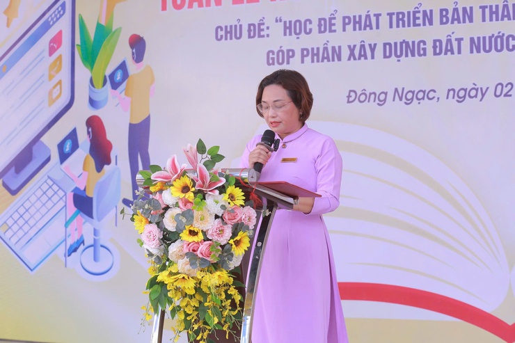PHƯỜNG ĐÔNG NGẠC PHÁT ĐỘNG TUẦN LỄ HƯỞNG ỨNG HỌC TẬP SUỐT ĐỜI NĂM 2025- Ảnh 3.