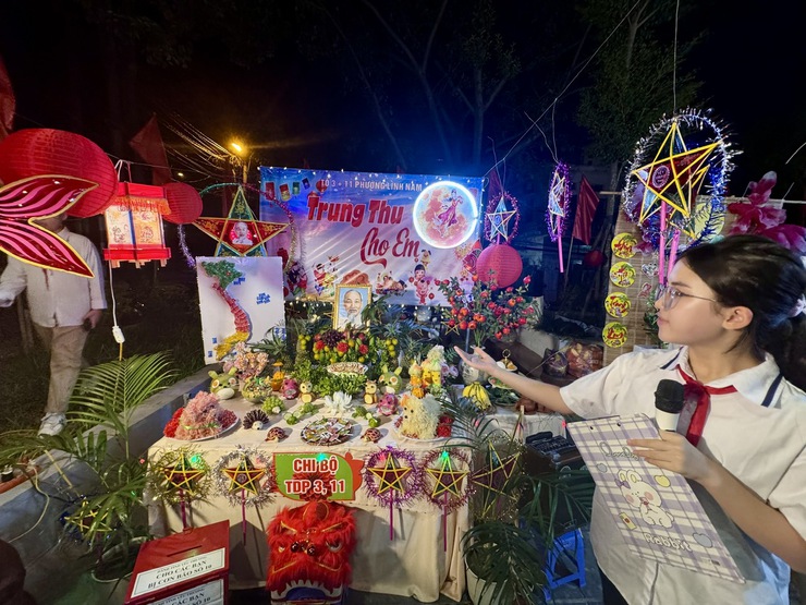 Tưng bừng lễ hội "Đêm hội Trăng Rằm" trên địa bàn Phường Lĩnh Nam- Ảnh 5.