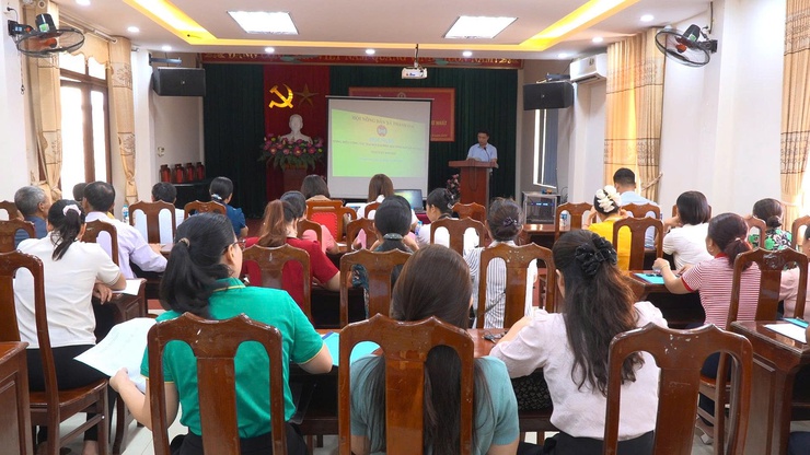 Hội Nông dân xã tổng kết công tác tổ chức Đại hội đại biểu Hội Nông dân xã nhiệm kỳ 2025-2030- Ảnh 1.