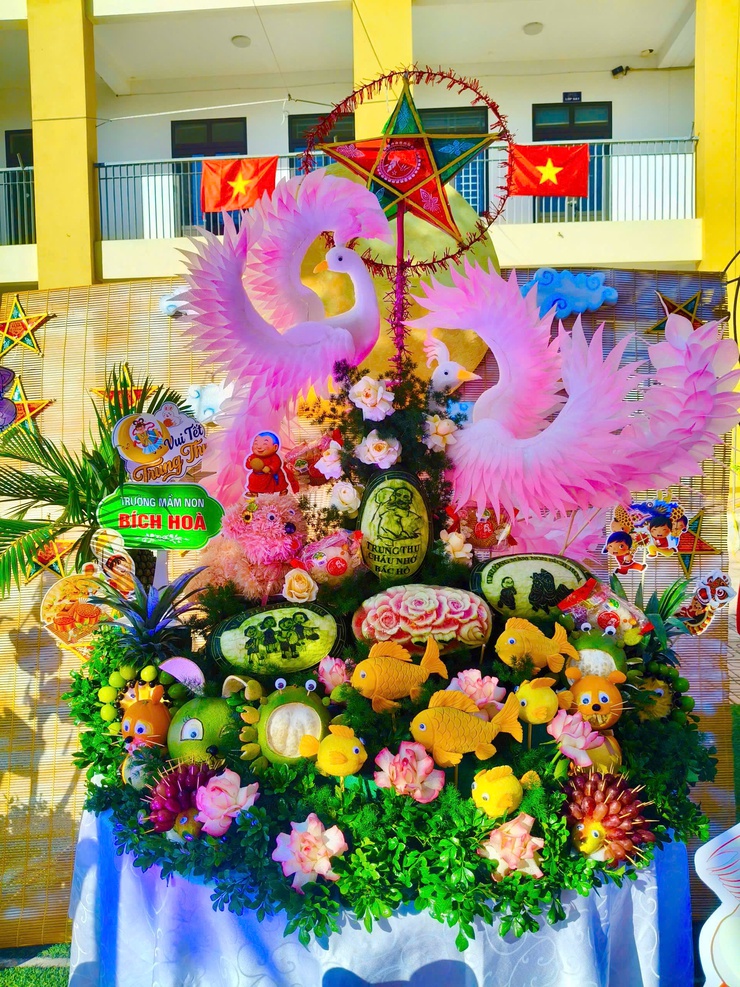 Trường Mầm non Bích Hòa vinh dự giành 2 giải Nhất tại Đêm hội Trung Thu  Xã Bình Minh, năm 2025- Ảnh 1.