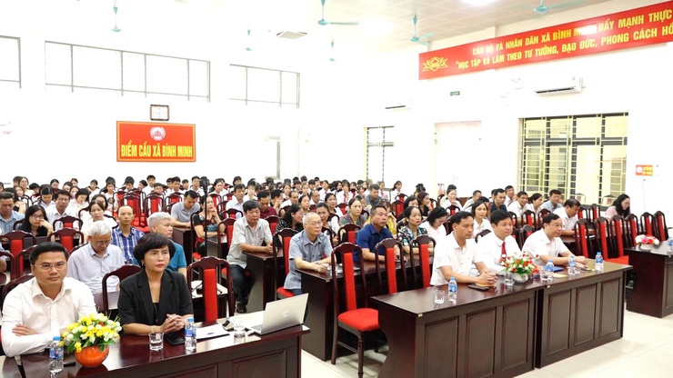 Xã Bình Minh hưởng ứng Tuần lễ học tập suốt đời năm 2025- Ảnh 1.