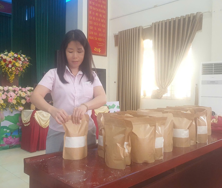 XÃ TRUNG GIÃ TỔ CHỨC HƯỚNG DẪN NGƯỜI DÂN XỬ LÝ MÔI TRƯỜNG SAU NGẬP LỤT- Ảnh 2.