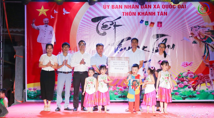 Thôn Khánh Tân rộn ràng "Đêm hội trăng rằm" Trung thu năm 2025- Ảnh 1.