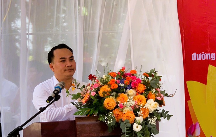 Lễ khởi công hai dự án giao thông trọng điểm trên địa bàn phường Tây Tựu- Ảnh 1.