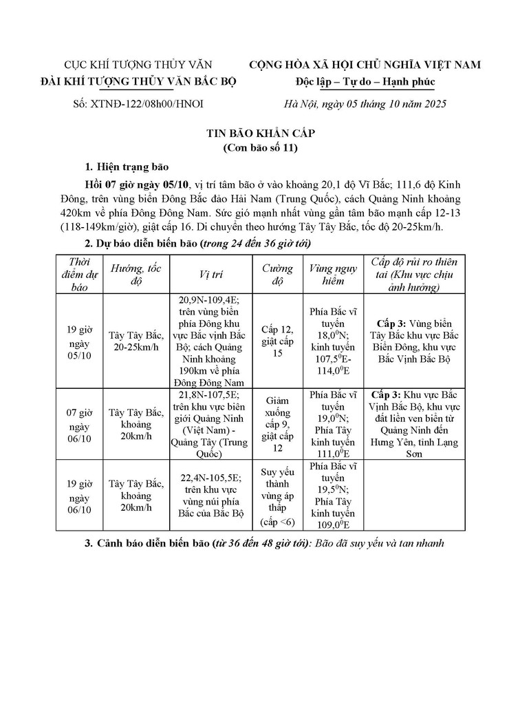 Tin bão Khẩn cấp- Ảnh 1.