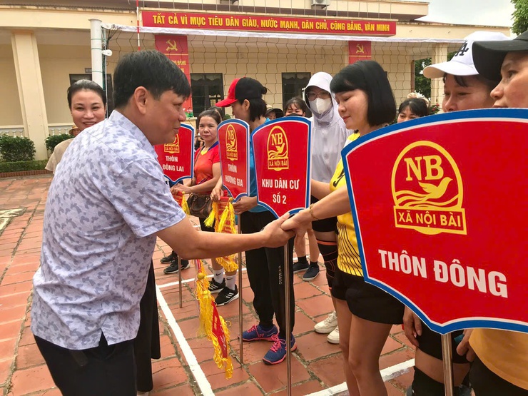 KHAI MẠC GIẢI THỂ THAO THÔN LÀNG XÃ NỘI BÀI LẦN THỨ NHẤT NĂM 2025- Ảnh 5.