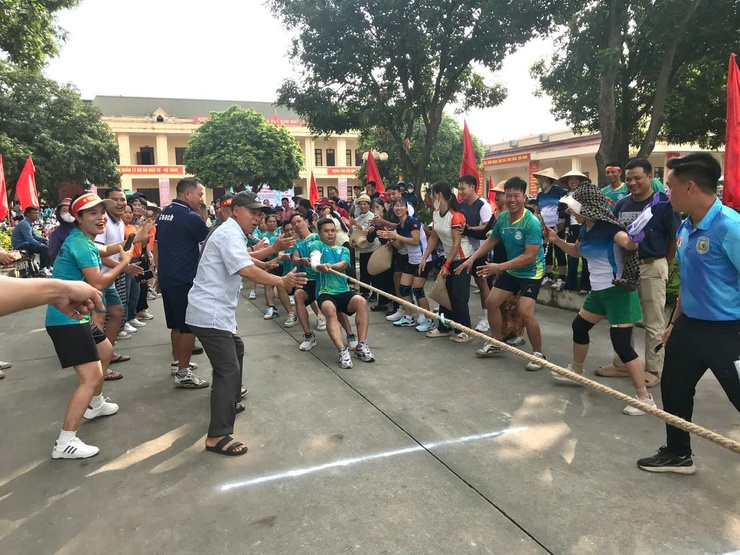 KHAI MẠC GIẢI THỂ THAO THÔN LÀNG XÃ NỘI BÀI LẦN THỨ NHẤT NĂM 2025- Ảnh 6.