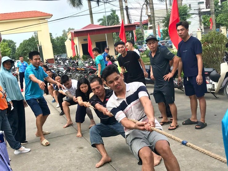 KHAI MẠC GIẢI THỂ THAO THÔN LÀNG XÃ NỘI BÀI LẦN THỨ NHẤT NĂM 2025- Ảnh 9.
