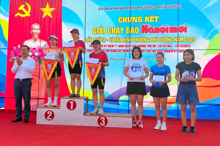Phường Phú Lương tổ chức Chung kết giải chạy báo Hà nội mới mở rộng lần thứ 50 – Vì hòa bình năm 2025- Ảnh 5.