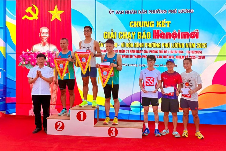 Phường Phú Lương tổ chức Chung kết giải chạy báo Hà nội mới mở rộng lần thứ 50 – Vì hòa bình năm 2025- Ảnh 6.