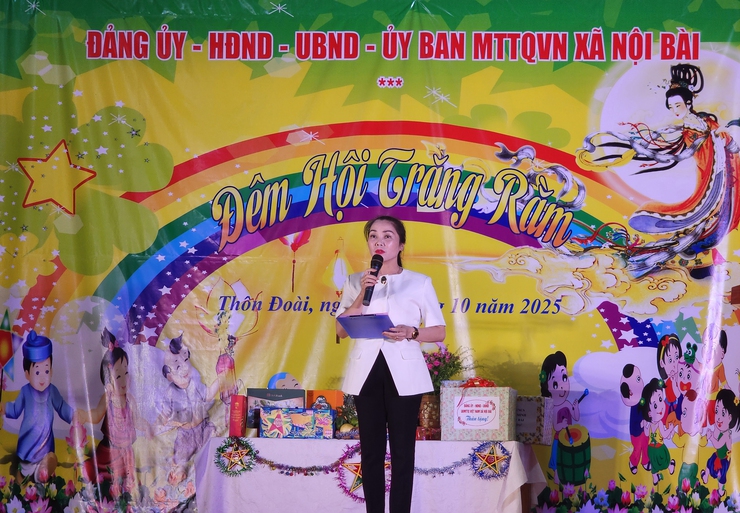 XÃ NỘI BÀI TƯNG BỪNG TỔ CHỨC “ĐÊM HỘI TRĂNG RẰM” NĂM 2025- Ảnh 3.