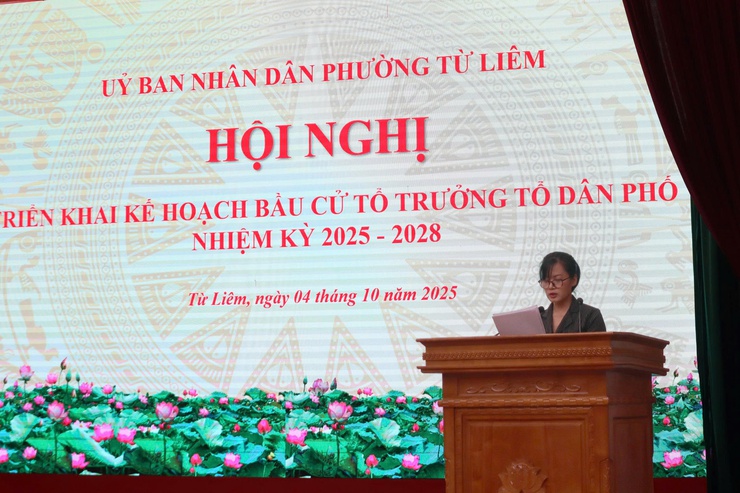 Hội nghị triển khai công việc của các TDP trên địa bàn phường- Ảnh 3.