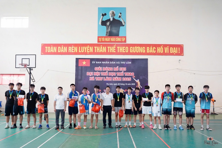 XÃ THƯ LÂM TỔ CHỨC THÀNH CÔNG GIẢI BÓNG RỔ 3X3 - ĐẠI HỘI TDTT NĂM 2025- Ảnh 17.
