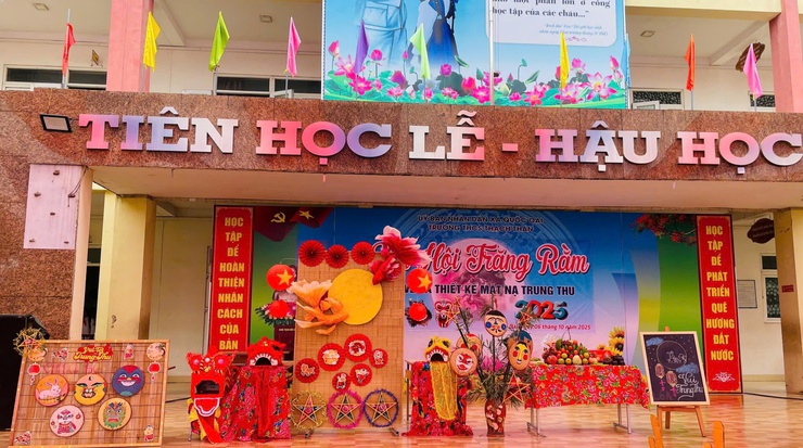 Tưng bừng “Vui hội Trăng rằm 2025” – sáng tạo hội thi vẽ và thiết kế mặt nạ trung thu tại Trường THCS Thạch Thán- Ảnh 17.