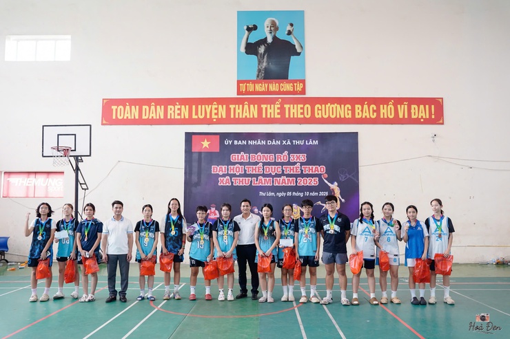 XÃ THƯ LÂM TỔ CHỨC THÀNH CÔNG GIẢI BÓNG RỔ 3X3 - ĐẠI HỘI TDTT NĂM 2025- Ảnh 18.
