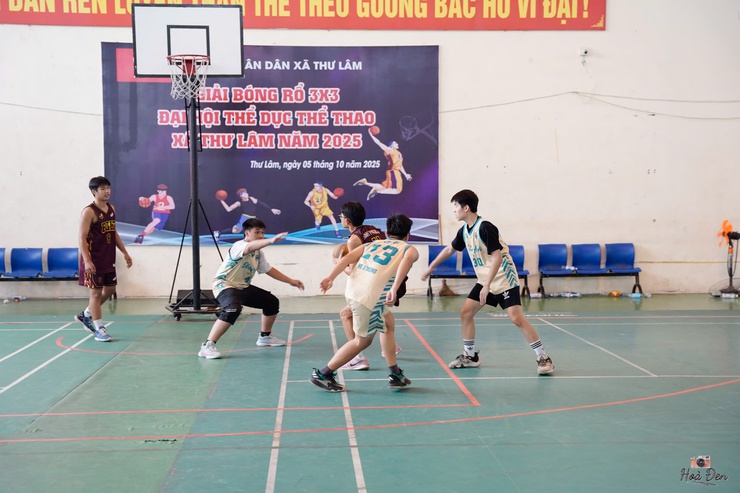 XÃ THƯ LÂM TỔ CHỨC THÀNH CÔNG GIẢI BÓNG RỔ 3X3 - ĐẠI HỘI TDTT NĂM 2025- Ảnh 13.