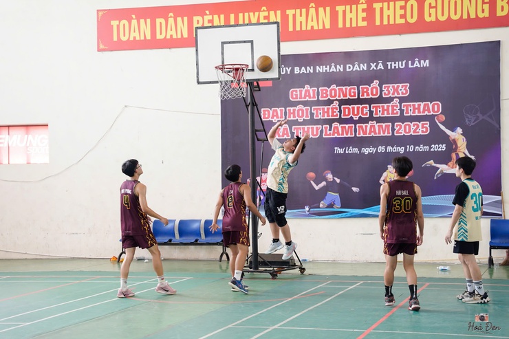 XÃ THƯ LÂM TỔ CHỨC THÀNH CÔNG GIẢI BÓNG RỔ 3X3 - ĐẠI HỘI TDTT NĂM 2025- Ảnh 11.