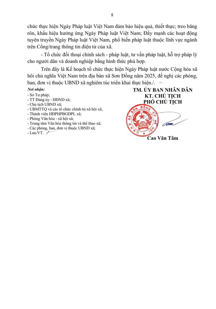 Hưởng ứng “Ngày Pháp luật nước Cộng hòa xã hội chủ nghĩa Việt Nam” trên địa bàn xã Sơn Đồng năm 2025- Ảnh 8.