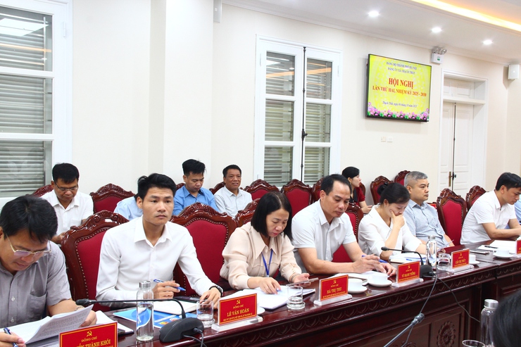 Hội nghị lần thứ hai Ban chấp hành Đảng bộ xã Thạch Thất khoá I, nhiệm kỳ 2025 – 2030- Ảnh 9.