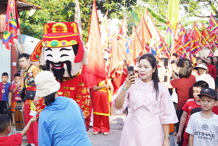 TƯNG BỪNG LỄ HỘI ĐÌNH LÀNG THÔN BẮC HẠ, XÃ NỘI BÀI- Ảnh 10.