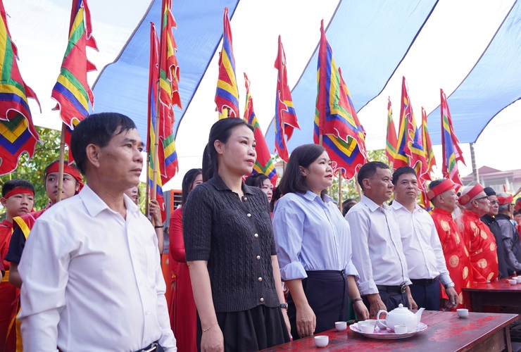 TƯNG BỪNG LỄ HỘI ĐÌNH LÀNG THÔN BẮC HẠ, XÃ NỘI BÀI- Ảnh 1.