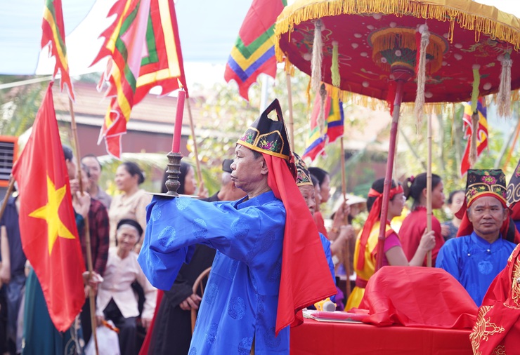 TƯNG BỪNG LỄ HỘI ĐÌNH LÀNG THÔN BẮC HẠ, XÃ NỘI BÀI- Ảnh 4.