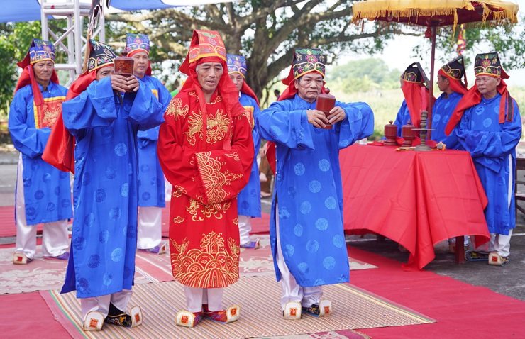 TƯNG BỪNG LỄ HỘI ĐÌNH LÀNG THÔN BẮC HẠ, XÃ NỘI BÀI- Ảnh 5.