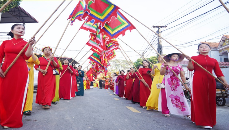 TƯNG BỪNG LỄ HỘI ĐÌNH LÀNG THÔN BẮC HẠ, XÃ NỘI BÀI- Ảnh 6.