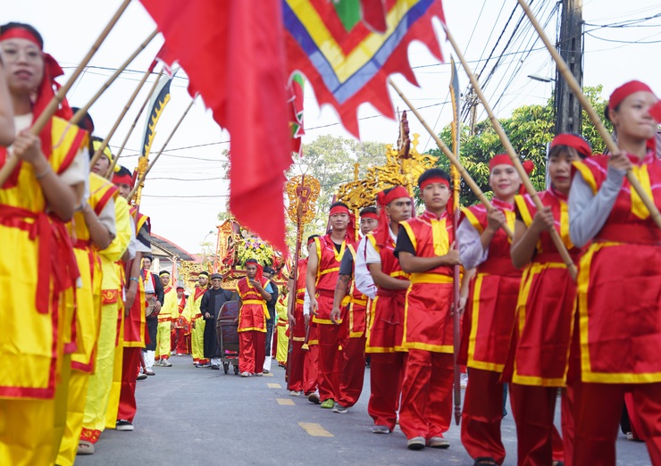 TƯNG BỪNG LỄ HỘI ĐÌNH LÀNG THÔN BẮC HẠ, XÃ NỘI BÀI- Ảnh 7.
