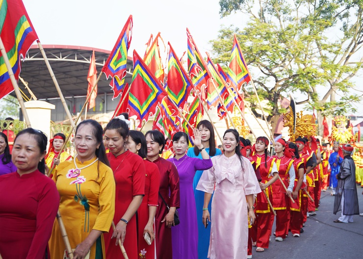 TƯNG BỪNG LỄ HỘI ĐÌNH LÀNG THÔN BẮC HẠ, XÃ NỘI BÀI- Ảnh 8.