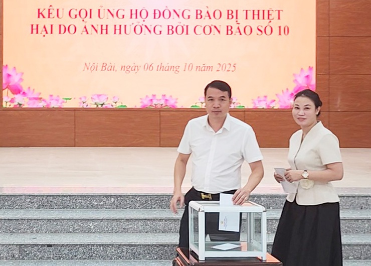 UBND XÃ NỘI BÀI TỔ CHỨC CHÀO CỜ ĐẦU THÁNG 10- Ảnh 5.