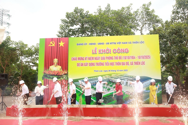 Xã Thiên Lộc tổ chức Lễ Khởi công – Khánh thành các công trình dự án nhân dịp kỷ niệm 71 Ngày giải phóng Thủ đô (10/10/1954-10/10/2025)- Ảnh 11.