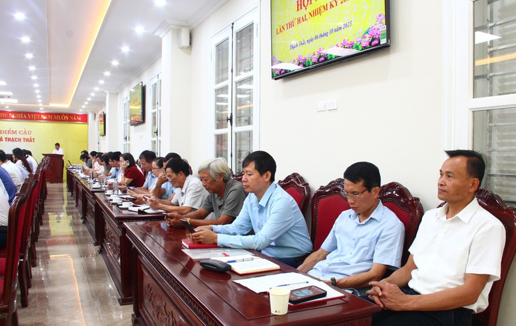 Hội nghị lần thứ hai Ban chấp hành Đảng bộ xã Thạch Thất khoá I, nhiệm kỳ 2025 – 2030- Ảnh 15.
