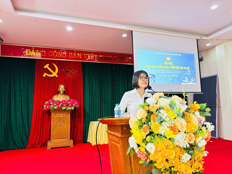 UB.MTTQ Việt Nam phường Kiến Hưng triển khai "Bình dân học vụ số" - Tập huấn kỹ năng số cho cán bộ Mặt trận và các đoàn thể- Ảnh 3.