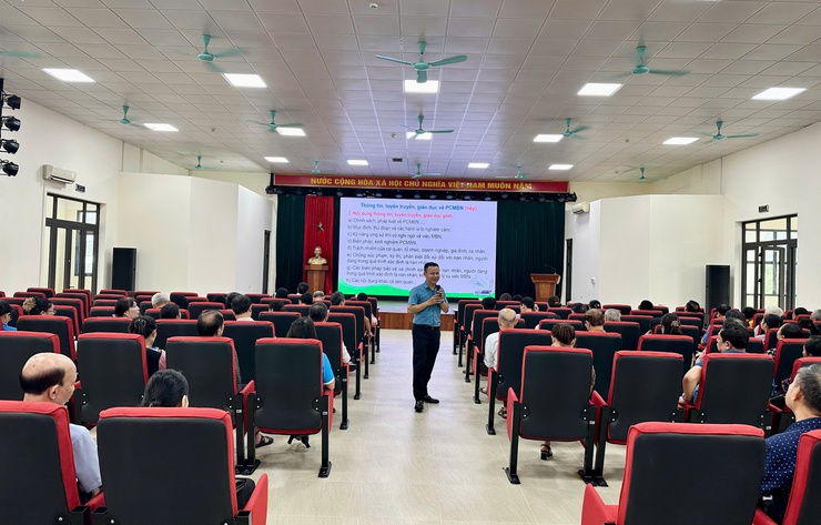 Phường Xuân Đỉnh tổ chức Hội nghị tập huấn, tuyên truyền chính sách pháp luật về phòng, chống mua bán người năm 2025- Ảnh 2.