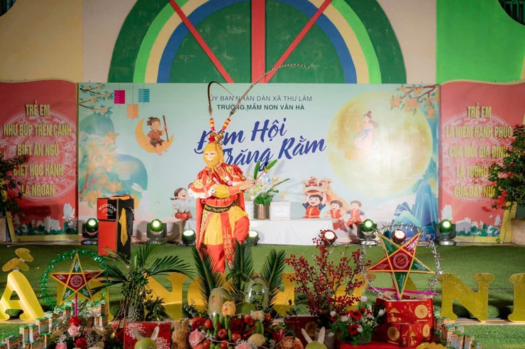 TRƯỜNG MẦM NON VÂN HÀ TỔ CHỨC “VUI HỘI TRĂNG RẰM” CHO CÁC BÉ THÂN YÊU- Ảnh 1.