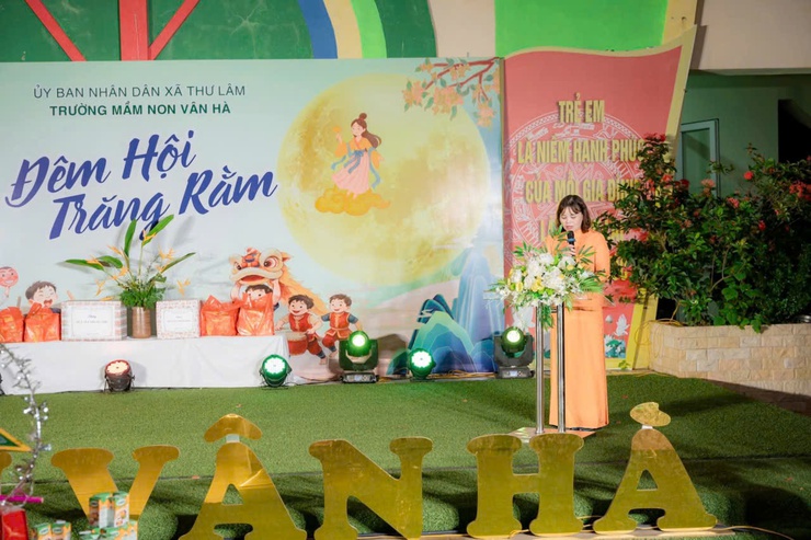 TRƯỜNG MẦM NON VÂN HÀ TỔ CHỨC “VUI HỘI TRĂNG RẰM” CHO CÁC BÉ THÂN YÊU- Ảnh 12.
