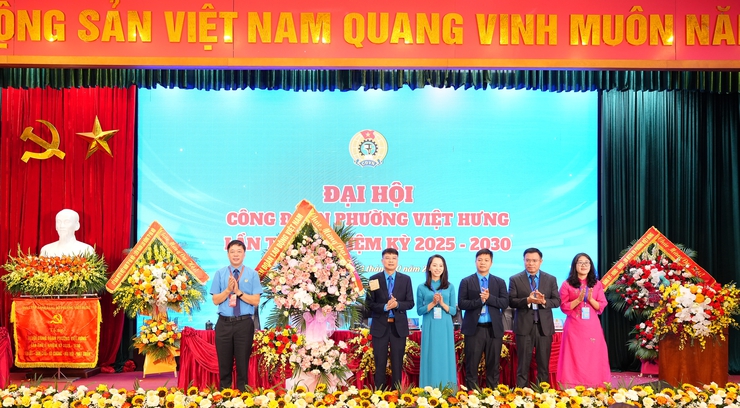 Phường Việt Hưng tổ chức thành công Đại hội Công đoàn lần thứ I, nhiệm kỳ 2025-2030- Ảnh 1.